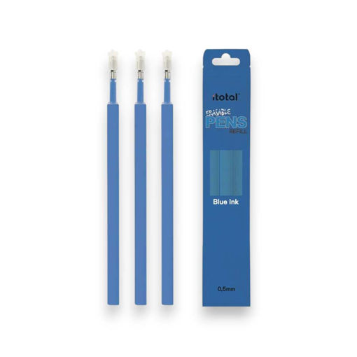 Picture of ERASABLE INK REFILL 3 PACK BLUE